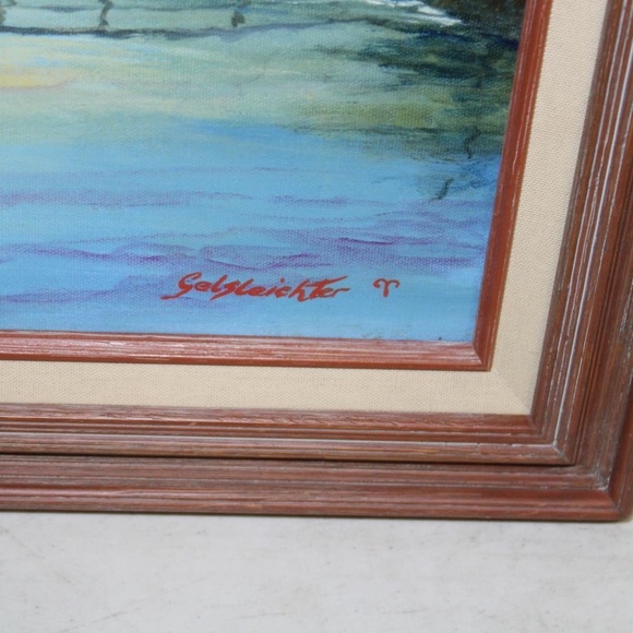 Gelseichter Orginal 'Farm Landscape ' Fine Art - Picture 4 of 4